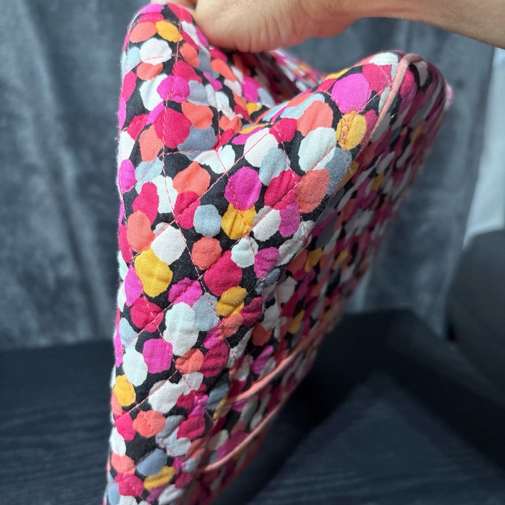 Vera Bradley Pixie Confetti Carry All Crossbody Hipster Purse Lightly Used - Picture 14 of 16